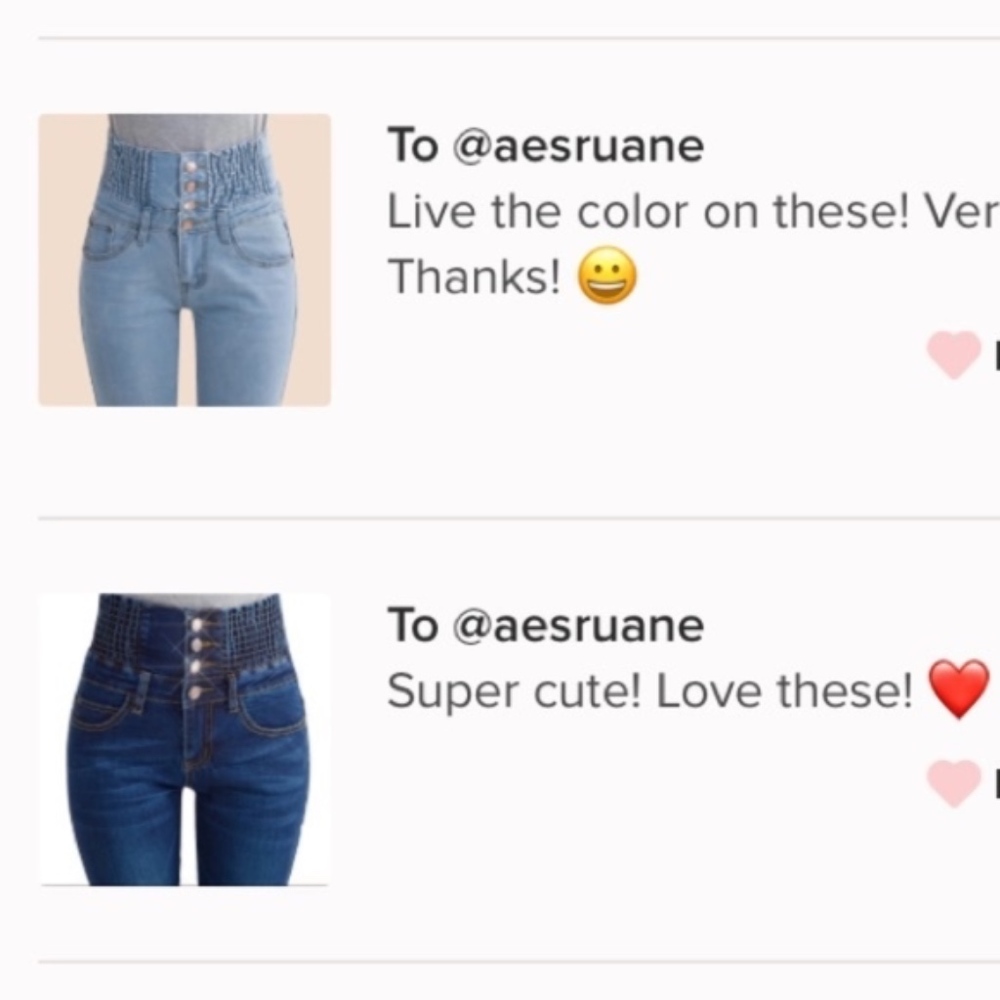 💎 2020 RIB CAGE HIGH WAISTED BLUE SKINNY JEANS - Picture 7 of 8